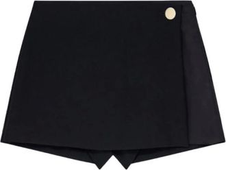 A|X Armani Exchange Korte Broeken, Dames, Zwart, L, Polyester, Skort
