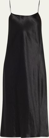 Vince Satin Midi Slip Dress