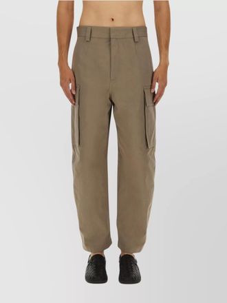 Bottega Veneta utility trousers featuring cargo pockets