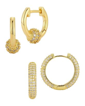 Glaze Jewelry Gold Plated Cz Earrings
