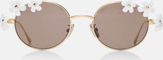 Loewe Signature floral round sunglasses