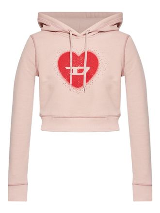 Diesel hart katoenen hoodie