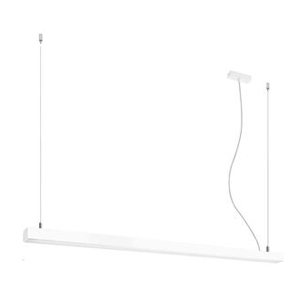 Sollux Lighting Minimalistic Pendant Lamp 150x150x6cm 1xLight 4000K in White | Size: 150 x 150 x 6 cm