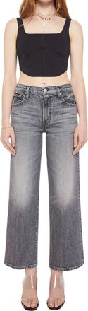 Mother Mid Rise Maven Ankle Jeans In Magpie