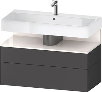 Duravit Duravit - Qatego Meuble Sous-lavabo, 1 Tiroir Et 1 Tiroir