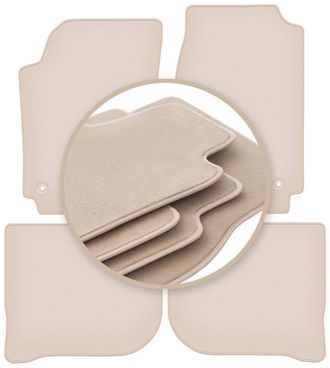 OEM Alfombrillas Beige Premium Para: Audi 100 C4 Avant, Station Wagon, Sedan 1991-1994