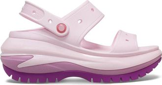 Crocs Classic Mega Crush Sandal - Dames - Sleehakken - Roze - 38 EU - Schoenen