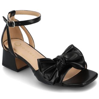Journee Collection Women & apos;s Zevi Medium and Wide Width Dress Sandals