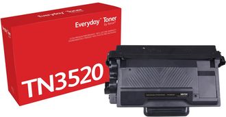 OEM El T&oacute;ner Everyday Negro De Xerox Es Compatible Con Brother Tn3520, Capacidad Ultra
