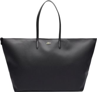 Lacoste L.12.12 Concept Tote - Dames - Tassen - Zwart - Maat: ONE Size