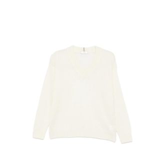 PANICALE V-neck Drop-shoulder Sweater