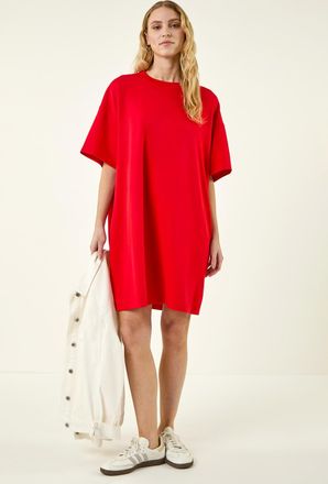 Roman Jersey Stretch T-Shirt Dress