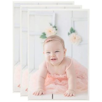 vidaXL Vidaxl - Marcos De Foto Collage De Pared/mesa 3 Uds Plateado Mdf 70x90cm