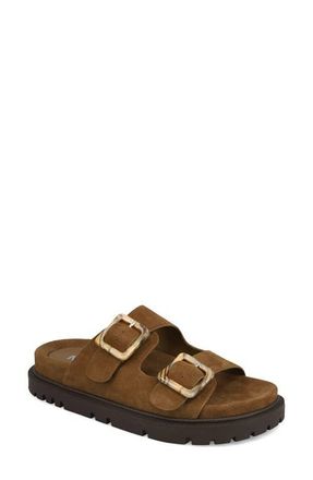 Mia Gen Slide Sandal in Coffee at Nordstrom, Size 8.5