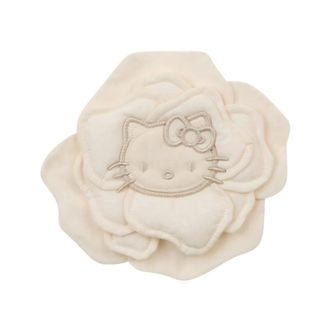 GCDS Hello Kitty Flower - Dames - Broches - Wit - ONE Size - Polyester - Accessoires