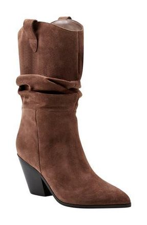 Marc Fisher Myleea Bootie in Medium Brown at Nordstrom Rack, Size 7