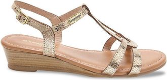 Les Tropeziennes Leren sandalen met halve sleehak Hactress