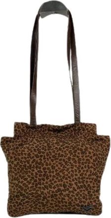Bottega Veneta Pre-owned Vintage Tote Bag - Dames - Vintage Shopper - Bruin - ONE Size - Leer - Vintage