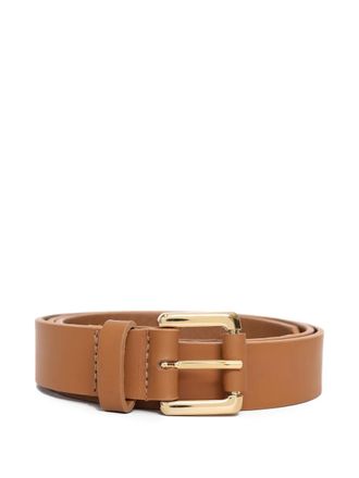 Studio Chofakian Strata leather belt - women - Leather - One Size - Brown