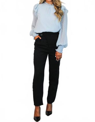 DO+BE Collection Maybe Later Pants In Black