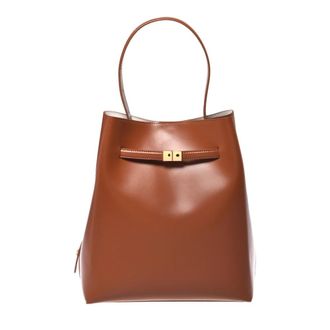 Baldinini Leren Schoudertas - Dames - Schoudertassen - Bruin - ONE Size - Leer - Tassen