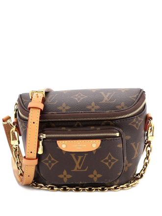 Louis Vuitton Bum Bag Monogram Canvas Mini belt bag - Brown