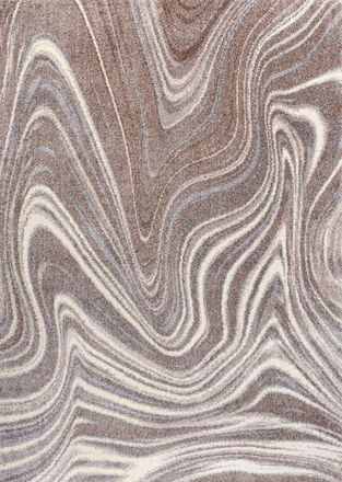 Jonathan Y Designs Eleni Contemporary Glam Abstract Marble Area Rug in Brown/cream at Nordstrom, Size 8Ft 0In X 10Ft 0In