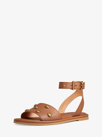Michael Kors Rosetta Studded Leather Sandal