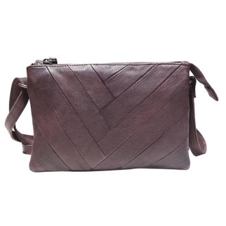 Latico Womens Sunny Handcrafted Leather Crossbody Bags In Brown