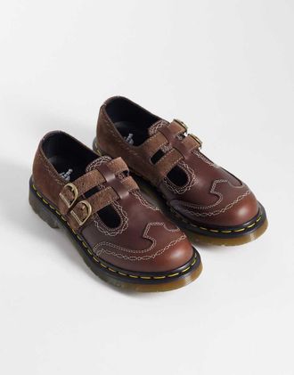 Dr. Martens Dr. Martens - 8065 Rodeo - Scarpe Mary Jane marrone scuro