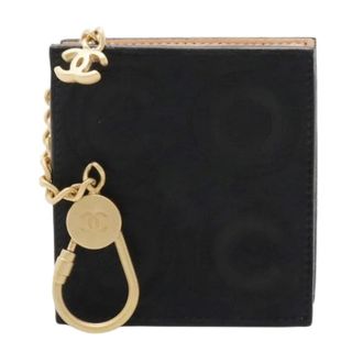 Chanel Pre-owned Wallets, female, Black, Size: ONE SIZE Pre-owned Leather Wallet