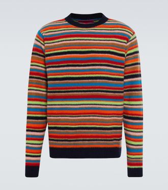 The Elder Statesman Vista striped cashmere sweater