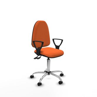 Piqueras y Crespo Silla De Oficina Piqueras Y Crespo Bfn05rf Naranja Ajustable