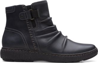 Clarks CarolineOrchid Black Leather