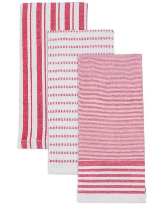 Sur la table Kitchen Essentials Naples Dual Purpose Kitchen Towels Set Of 3