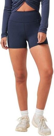 Travis Mathew Moveknit Bike Shorts in Ombre Blue Multi at Nordstrom Rack, Size Large