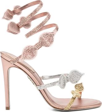 Rene Caovilla Papillon sandalen - Beige