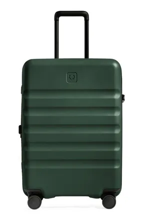 Antler Icon Stripe Medium Suitcase in Antler Green at Nordstrom