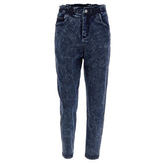 Freddy Jeans FREDDY BLACK marble wash vita super alta arricciata