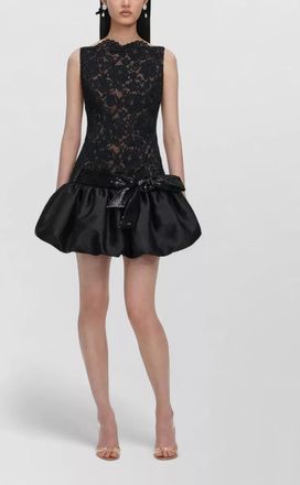 Self Portrait lace mini dress