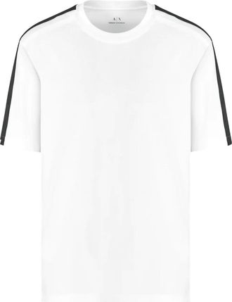 A|X Armani Exchange T-shirt con logo - Bianco