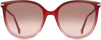 Carolina Herrera HER 0229/S 2OO/HA Womens Sunglasses Red Size 55