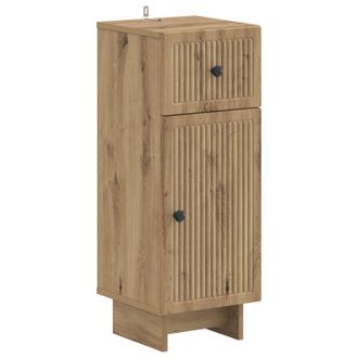 vidaXL Armario De Almacenamiento Para Ba&ntilde;o Ede Roble Artisan Vidaxl