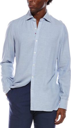 Isaia Cashmere-Blend Sport Shirt