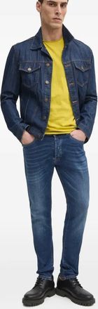 Liu Jo Jeans con placca logo - Blu