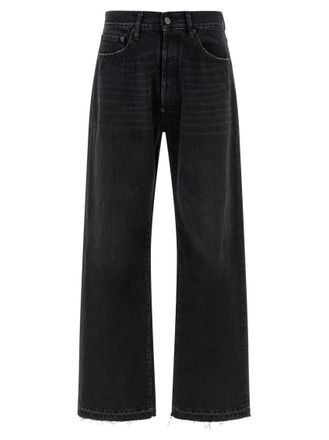 Maison Margiela Black Wide leg Denim Jeans