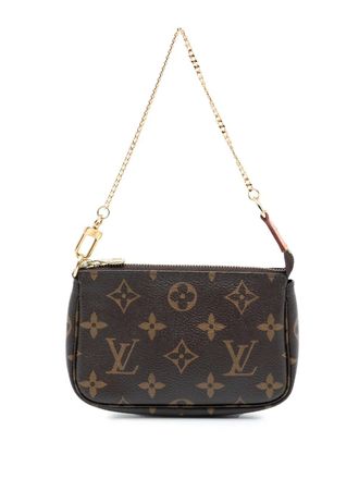 Louis Vuitton 2021 Monogram Mini Pochette Accessoires handbag - Marrone