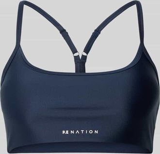 P.E Nation Sport-BH mit Racerback Modell ACTIVE in Dunkelblau, Gr&ouml;&szlig;e XL