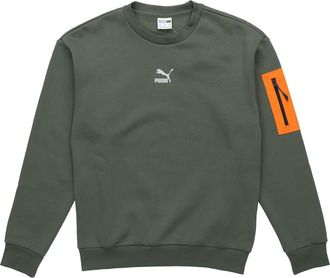 Puma Interstellar Padded Gilet Sweatshirt Dark Green 530291-64