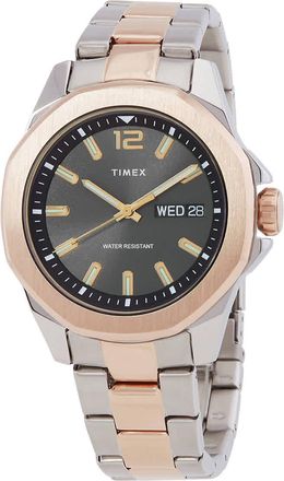 Timex Essex Avenue Quartz Grey Dial Mens Watch TW2V43100
